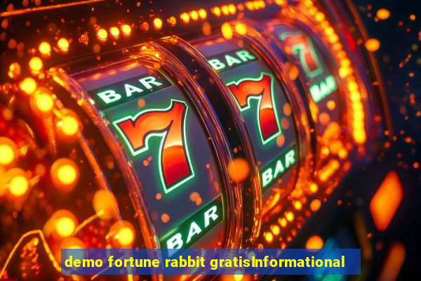 demo fortune rabbit gratisInformational